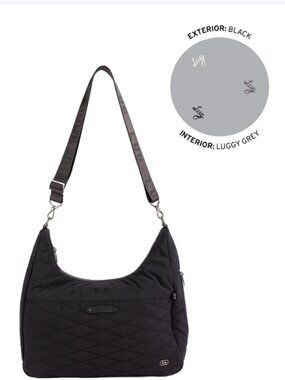 ❤️🔥Brand New Lug Black Balsa CloudGo Hobo Crossbody Bag❤️🔥